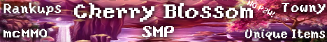 Cherry Blossom SMP banner